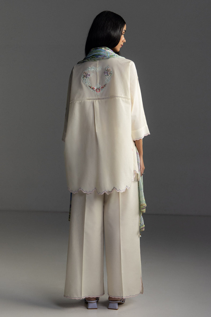 Coco by Zara Shahjahan Embroidered Lawn Unstitched 3Pc Suit D-05A SEREN