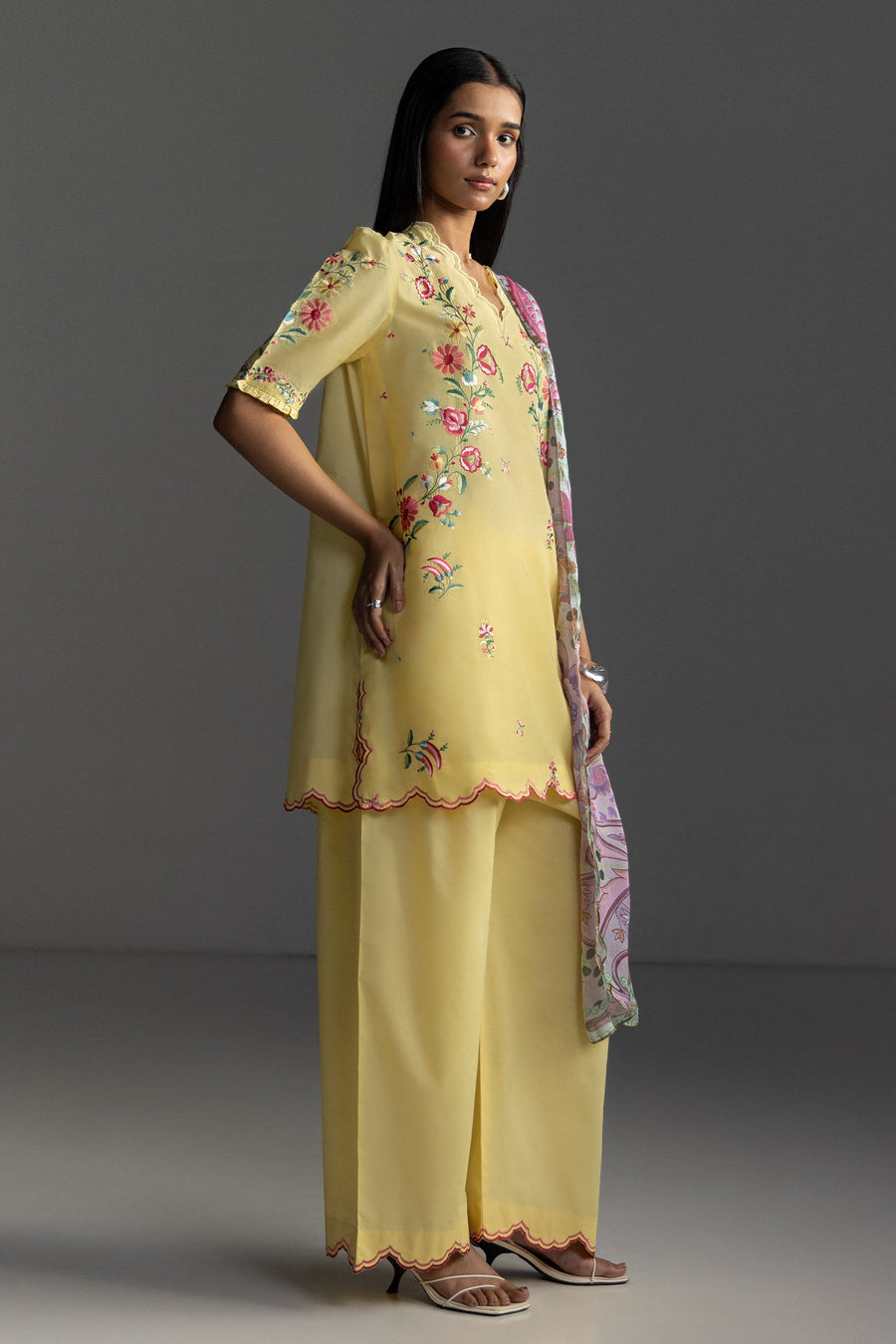 Coco by Zara Shahjahan Embroidered Lawn Unstitched 3Pc Suit D-05B SEREN