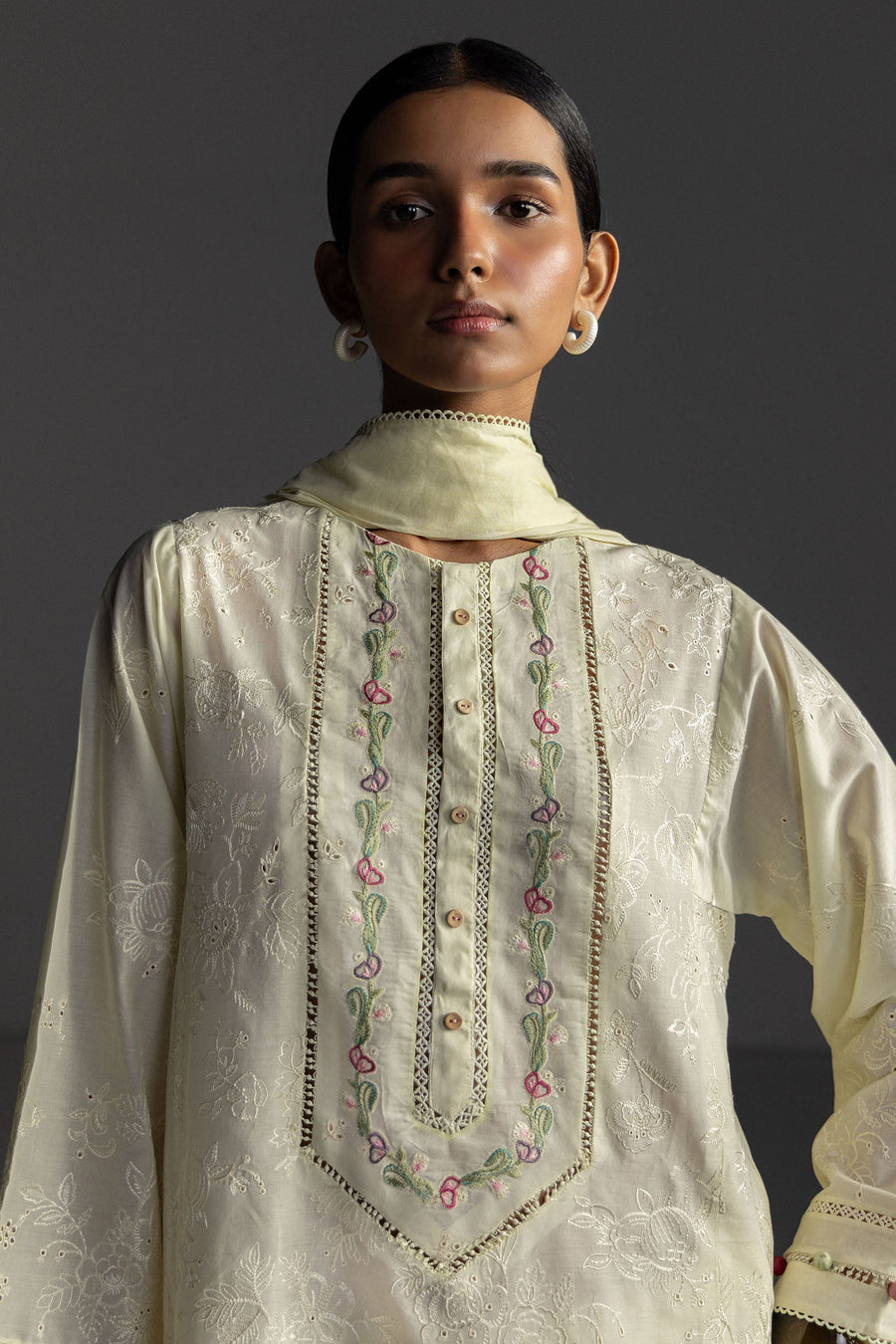Coco by Zara Shahjahan Embroidered Lawn Unstitched 3Pc Suit D-08B LIORA