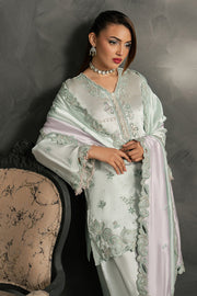 Zariya Anahira Ready to Wear Silk Organza 3Pc Suit ZB50080 ZAHIRA