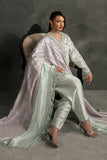 Zariya Anahira Ready to Wear Silk Organza 3Pc Suit ZB50080 ZAHIRA