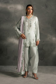 Zariya Anahira Ready to Wear Silk Organza 3Pc Suit ZB50080 ZAHIRA