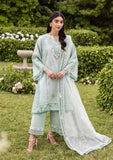 Siraa by Sadaf Fawad Khan Embroidered Lawn Unstitched 3Pc Suit - ZAPHIRA (B)