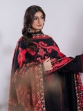 Faiza Faisal Winter Unstitched Embroidered Khaddar 3Pc Suit - Zareen