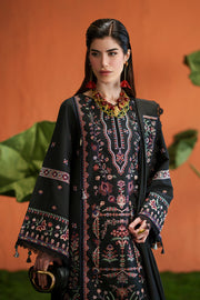 Zariya Zaira Embroidered Luxury Lawn Unstitched 3Pc Suit ZB6S109 ZARETA