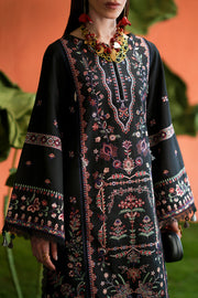 Zariya Zaira Embroidered Luxury Lawn Unstitched 3Pc Suit ZB6S109 ZARETA