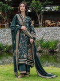 Faiza Faisal Hoor Embroidered Karandi Unstitched 3Pc Suit - ZAREYA