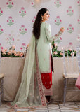 Akbar Aslam Shadmani Embroidered Raw Silk Unstitched 3Pc Suit - ZARI