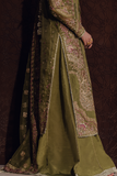 Zarposh Jahanara Festive Embroidered Raw Silk Unstitched 3Pc Suit - ZARMINA