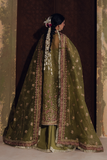 Zarposh Jahanara Festive Embroidered Raw Silk Unstitched 3Pc Suit - ZARMINA