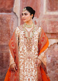 Akbar Aslam Shadmani Embroidered Raw Silk Unstitched 3Pc Suit - ZARTAJ