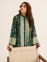 Faiza Faisal Reve Festive Pret Printed Grip Silk 2Pc Suit - ZAYEN