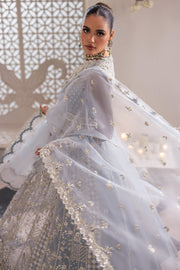 Gossamer by Zaha Embroidered Organza Unstitched 3Pc Suit ZC24-01 Sofina
