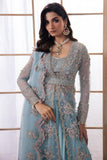 Gossamer by Zaha Embroidered Organza Unstitched 3Pc Suit ZC24-04 Kiana