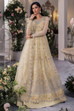 Gossamer by Zaha Embroidered Organza Unstitched 3Pc Suit ZC24-08 Solelia