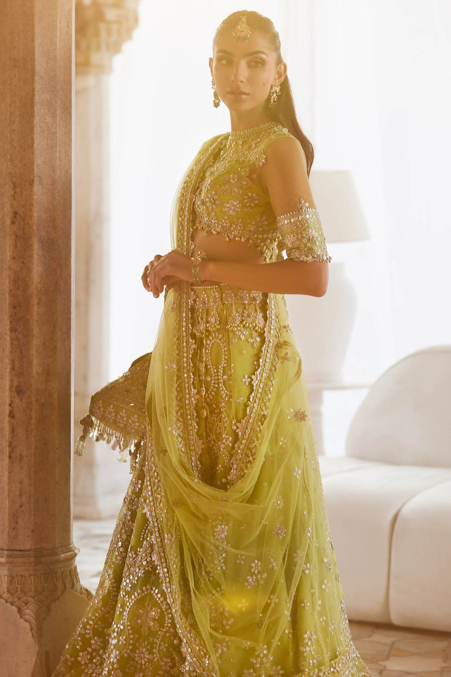 Gossamer by Zaha Wedding Festive Unstitched Dress ZC25-01 NOORE SITARA