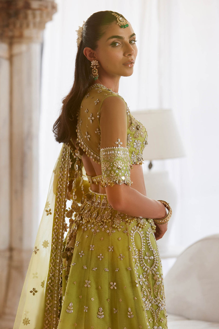 Gossamer by Zaha Wedding Festive Unstitched Dress ZC25-01 NOORE SITARA
