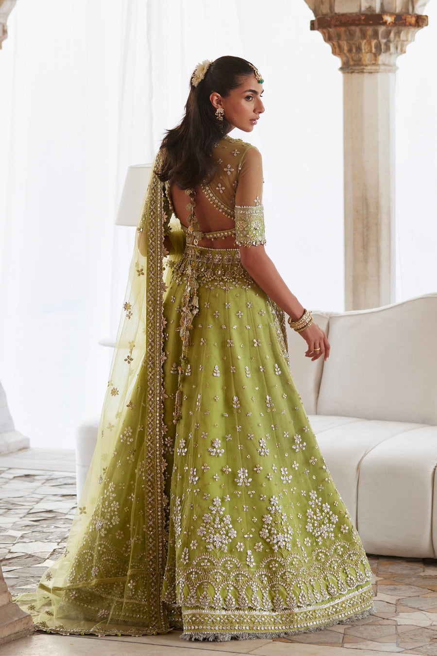 Gossamer by Zaha Wedding Festive Unstitched Dress ZC25-01 NOORE SITARA