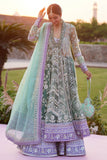 Gossamer by Zaha Wedding Festive Unstitched Dress ZC25-03 ZARQAH-E-PISTACHIO