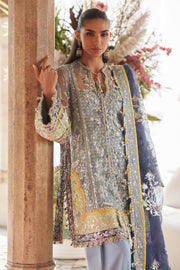 Gossamer by Zaha Wedding Festive Unstitched Dress ZC25-04 NILOFAR-E-SHAAM