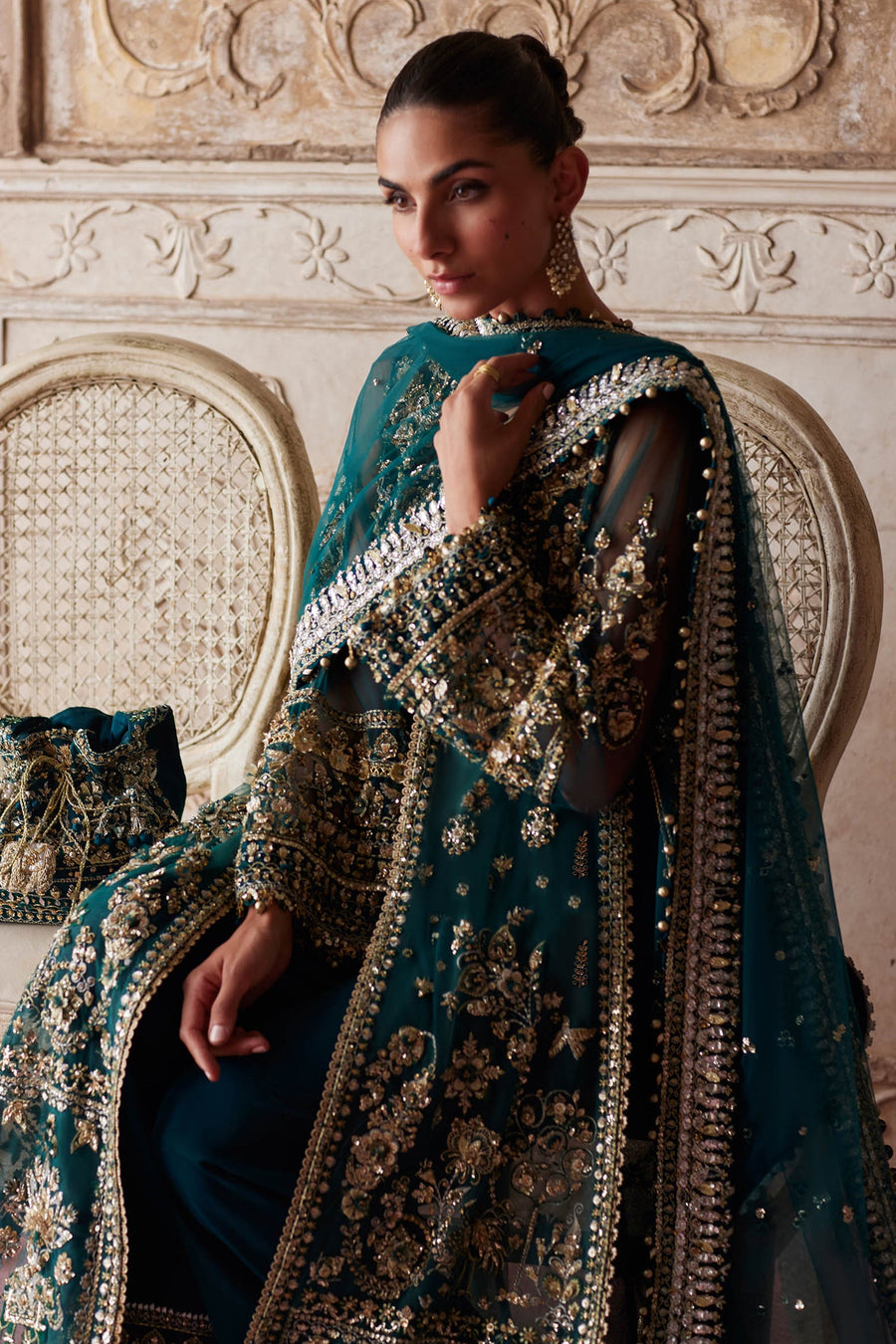 Gossamer by Zaha Wedding Festive Unstitched Dress ZC25-05 AYLIN-E-JADE