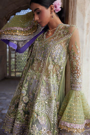 Gossamer by Zaha Wedding Festive Unstitched Dress ZC25-07 MEHRÉ-LILAC