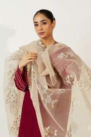 Coco by Zara Shahjahan Embroidered Lawn Unstitched 3Pc Suit ZCE23-1A
