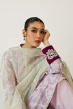 Coco by Zara Shahjahan Embroidered Lawn Unstitched 3Pc Suit ZCE23-3A