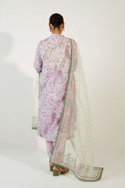 Coco by Zara Shahjahan Embroidered Lawn Unstitched 3Pc Suit ZCE23-3A