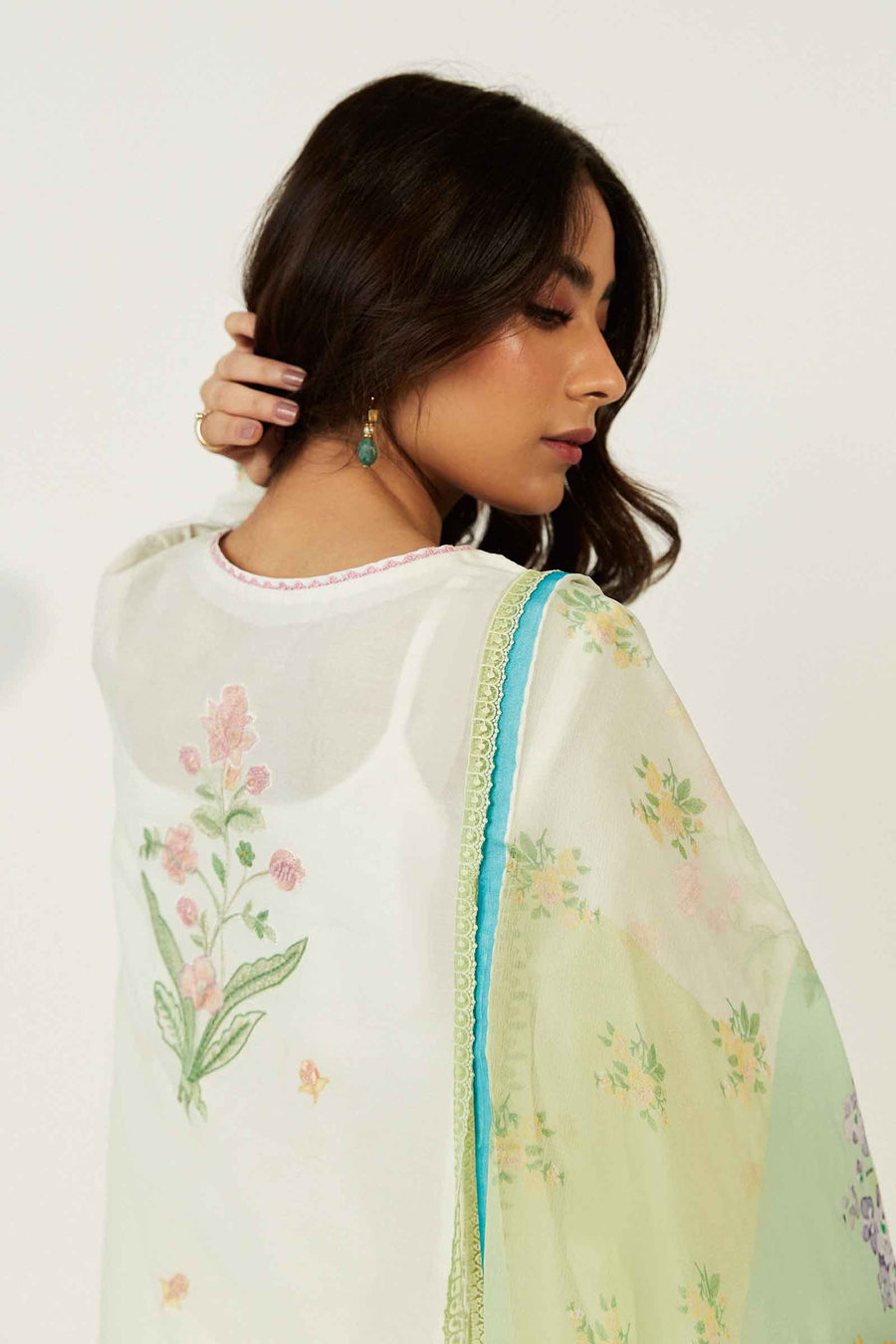 Coco by Zara Shahjahan Embroidered Lawn Unstitched 3Pc Suit ZCE23-6A