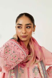 Coco by Zara Shahjahan Embroidered Lawn Unstitched 3Pc Suit ZCE23-8A