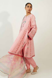Coco by Zara Shahjahan Embroidered Lawn Unstitched 3Pc Suit ZCE23-8A