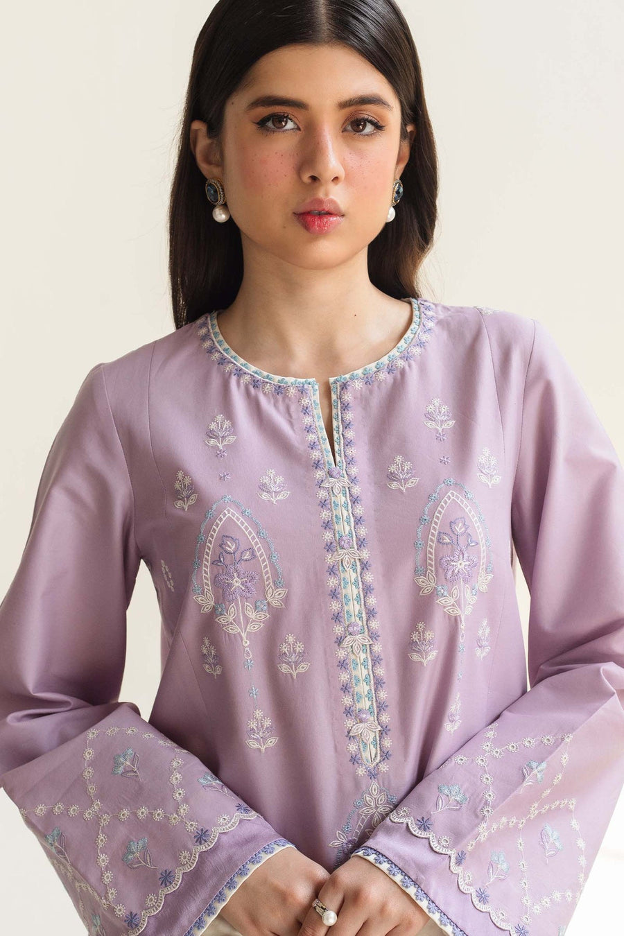 Coco by Zara Shahjahan Embroidered Lawn Unstitched 3Pc Suit D-10B LOVENT