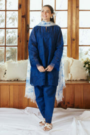 Coco by Zara Shahjahan Embroidered Lawn Unstitched 3Pc Suit D-02A MYSA