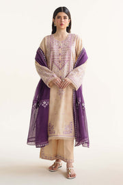 Coco by Zara Shahjahan Embroidered Lawn Unstitched 3Pc Suit D-05B DINARA