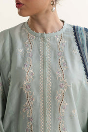 Coco by Zara Shahjahan Embroidered Lawn Unstitched 3Pc Suit D-08A MIRA