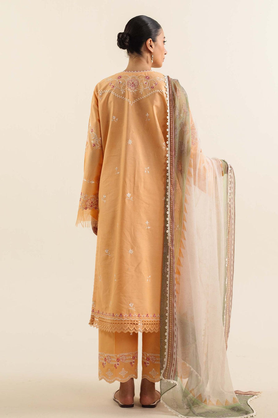 Coco by Zara Shahjahan Embroidered Lawn Unstitched 3Pc Suit D-08B MIRA
