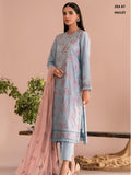 Zarif Eid ul Adha Unstitched Embroidered Lawn 3Pc Suit ZEA-07 HAILEY