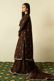 Zara Shahjahan Embroidered Lawn Unstitched 3 Piece Suit ZEL23-D04