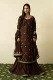 Zara Shahjahan Embroidered Lawn Unstitched 3 Piece Suit ZEL23-D04