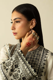 Zara Shahjahan Embroidered Lawn Unstitched 3 Piece Suit ZEL23-D05