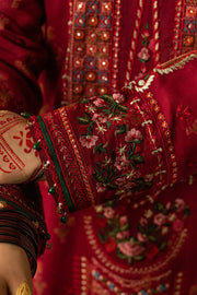 Zara Shahjahan Embroidered Lawn Unstitched 3 Piece Suit ZEL23-D06
