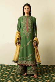 Zara Shahjahan Embroidered Lawn Unstitched 3 Piece Suit ZEL23-D09