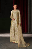 Emaan Adeel Verve Embroidered Raw Silk Unstitched 3Pc Suit - ZELIE