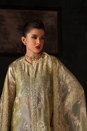 Emaan Adeel Verve Embroidered Raw Silk Unstitched 3Pc Suit - ZELIE