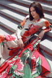 Feathers Premium Printed Lawn Unstitched 3Pc Suit ZENVOR-FT522