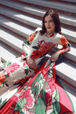 Feathers Premium Printed Lawn Unstitched 3Pc Suit ZENVOR-FT522