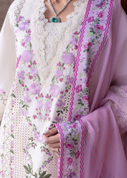 Saira Shakira Bloom Unstitched Lawn 3Pc Suit SS-25-01A ZERENE