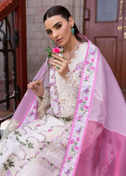 Saira Shakira Bloom Unstitched Lawn 3Pc Suit SS-25-01A ZERENE