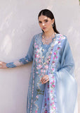 Saira Shakira Bloom Unstitched Lawn 3Pc Suit SS-25-01B ZERENE